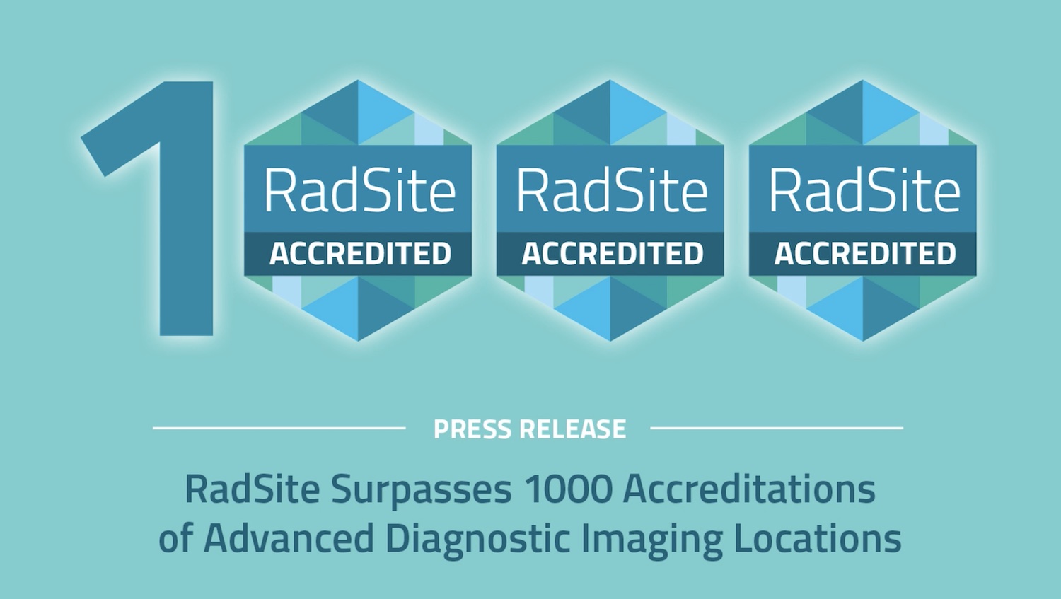 1000 Accreditations of Advanced Diagnostic Imaging