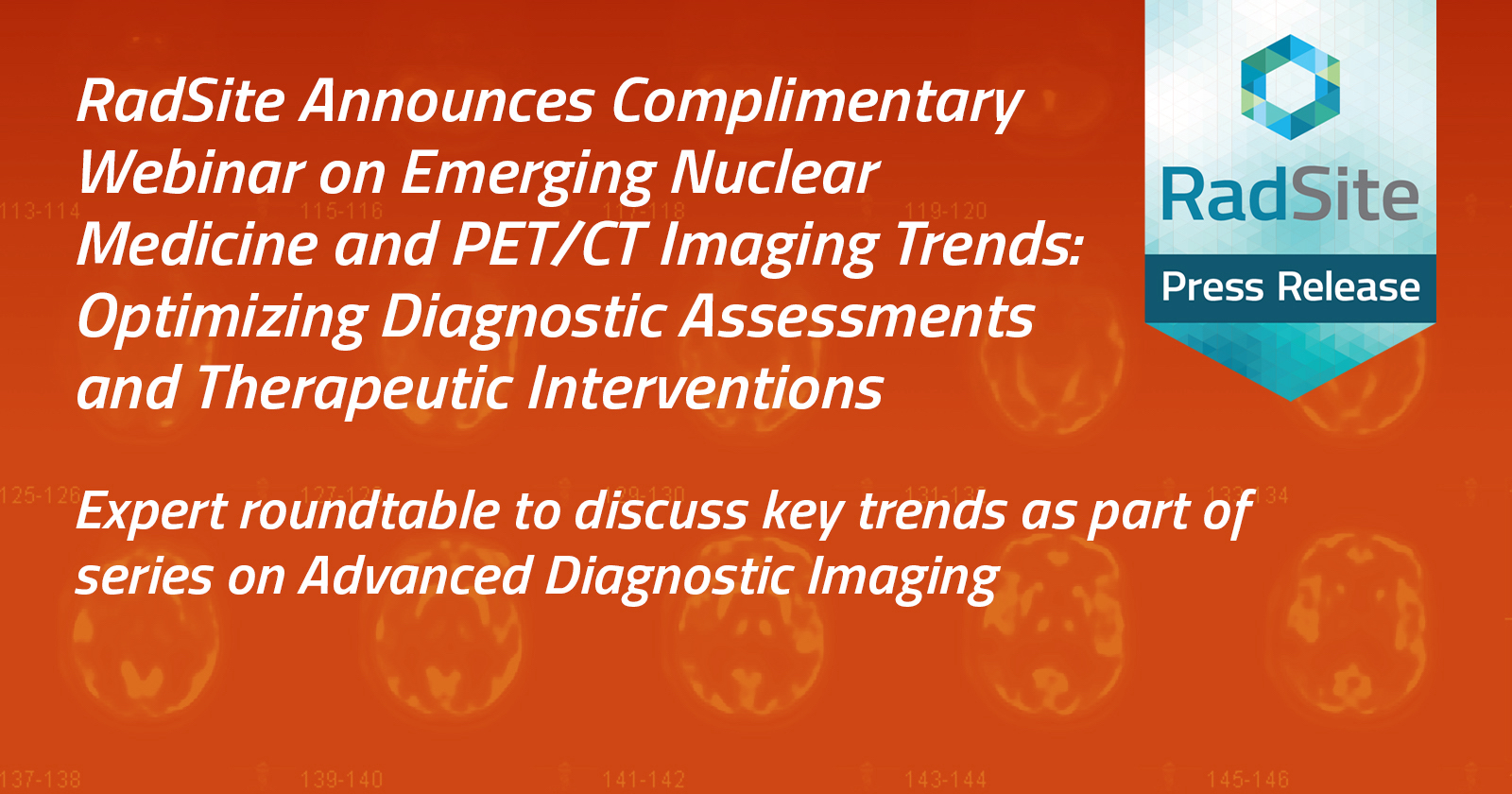 RadSite Webinar Nuclear Medicine