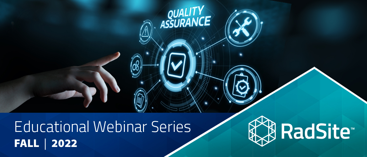 RadSite Imaging Equipment Calibration Webinar
